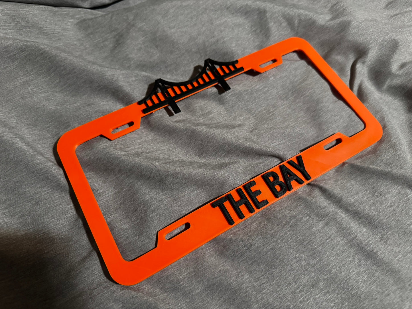 THE BAY License Plate Cover